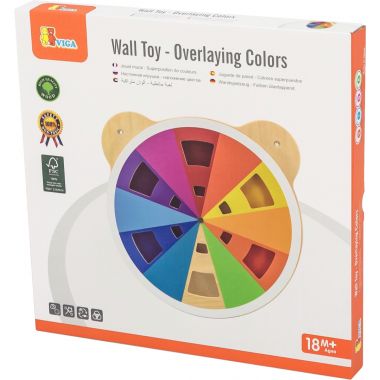 Tableau d'activités mural les couleurs