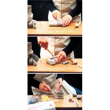 Kit du potier 8 outils indispensables à l'initiation au modelage