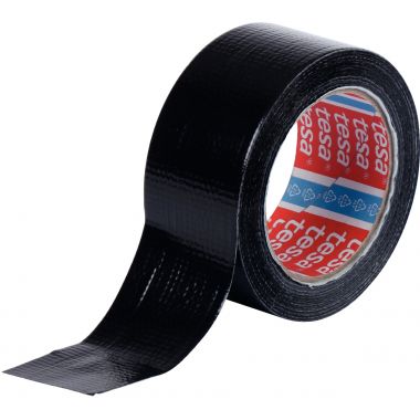 Rouleaux adhésif plastifié multi-usage havane 50mmx25m noir