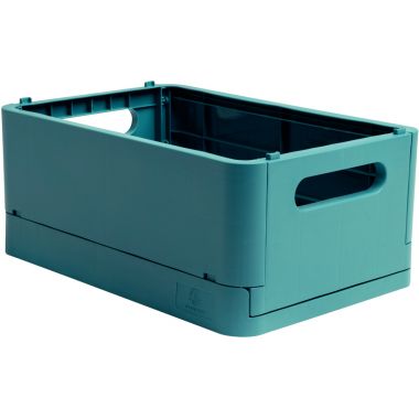 Bac pliable midi bleu pacifique
