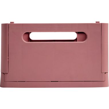Bac pliable maxi vieux rose