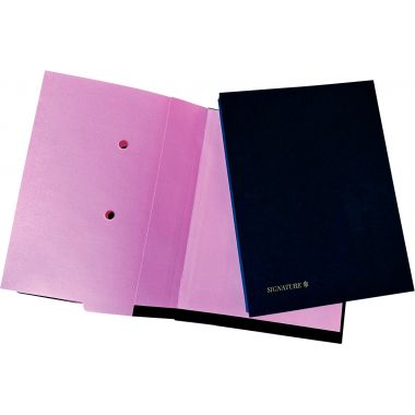 Extendos - Parapheur 12 compartiments, couverture papier, noir - 233.12PAP02