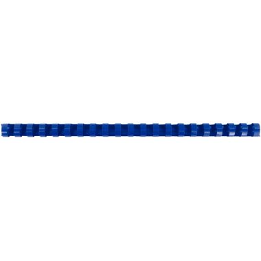 Boîte de 100 reliures plastiques couleur Ø 16mm bleu