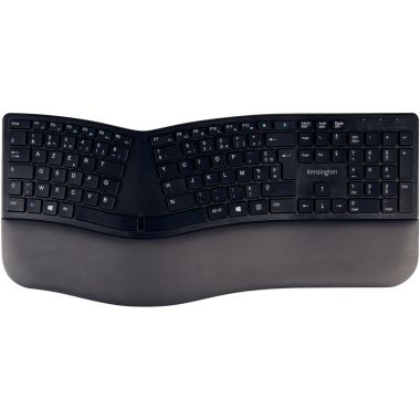 Pack clavier et souris ergonomique sans fil Kensington Pro Fit