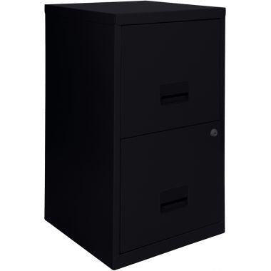 Classeur économique 2 tiroirs pour dossiers suspendus Noir