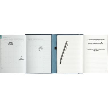Agenda mensuel All in Two Amélie bleu