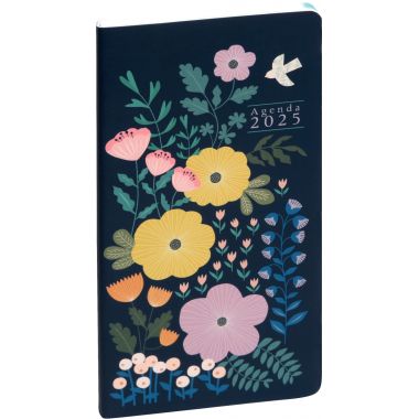 Agenda semainier Mini labo 9x17.5 Bleu