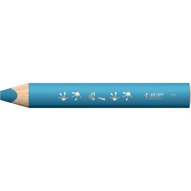 Bic - Étui de 10 crayons multi surface assortis + 1 taille-crayon - 515276