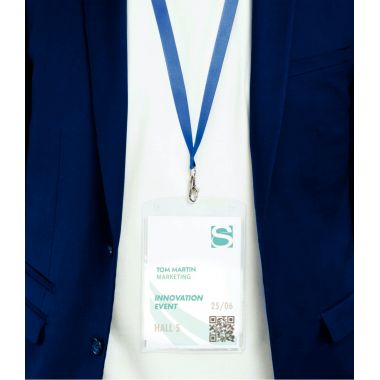 Boîte de 50 porte-badge événementiel A6