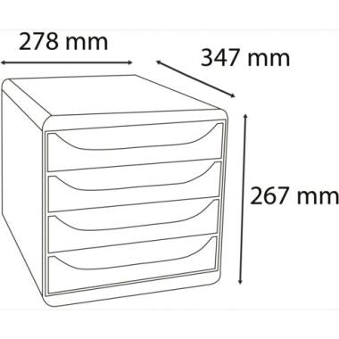 Module 4 tiroirs BIGBOX Skandi