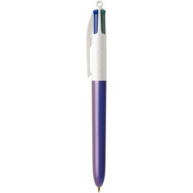 Boîte 12 stylos 4 couleurs Pearl assortis