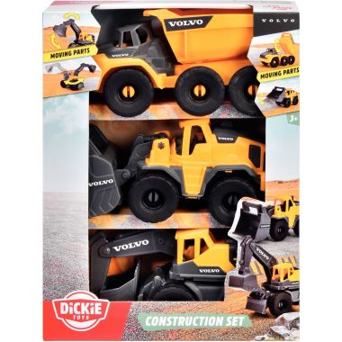 Lot de 3 engins de chantier VOLVO