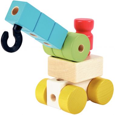 Baril de 102 pièces en bois ELEMENTO
