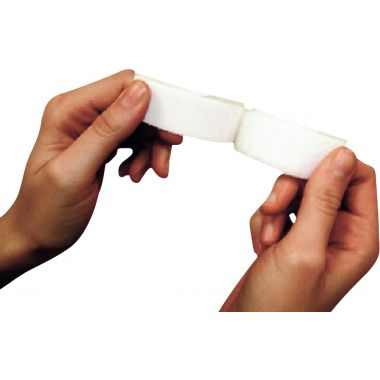 Dévidoir 2 bandes agrippantes adhésives 10m x 2cm