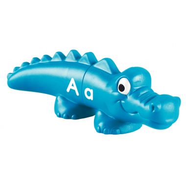 Baril de 13 alligators lettres assortis