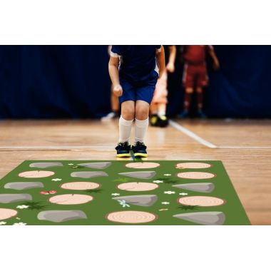 Tapis VMAT 200x140cm pierre/bois