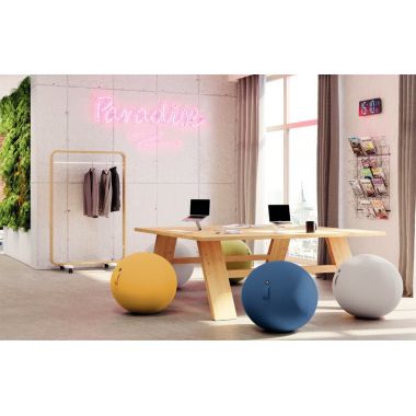 Ballon d'assise ergonomique noir