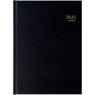 Agenda journalier Bremax 2 jour par page noir