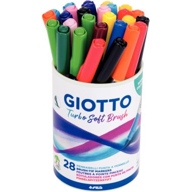 Pot de 28 feutres Soft Brush