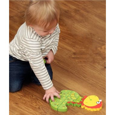 Puzzle dinosaure les chiffres