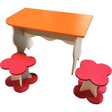 Coin repas en bois, 1er âge