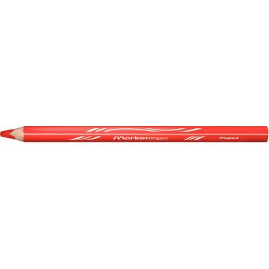 Maped - Etui de 4 crayons effaçable Markerpeps assortis + 1 taille crayon - 833800FC