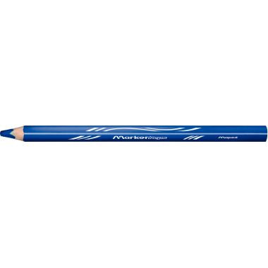 Maped - Boîte de 12 crayons effaçable Markerpeps bleus - 833801FC