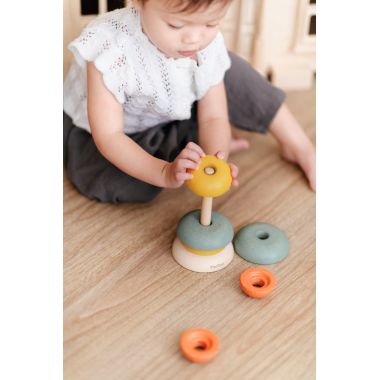 Bols à empiler en bois PLAN TOYS