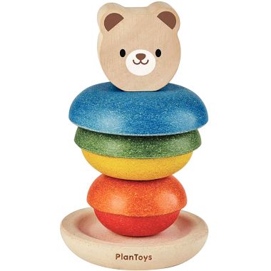 Ourson à empiler en bois PLAN TOYS