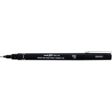 Pochette 8 feutres Uni Pin Pointes assorties plus brush noir