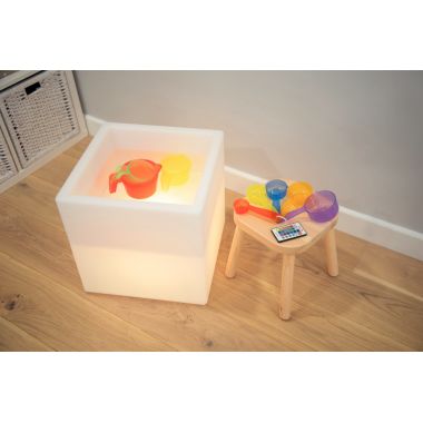 Table lumineuse carrée