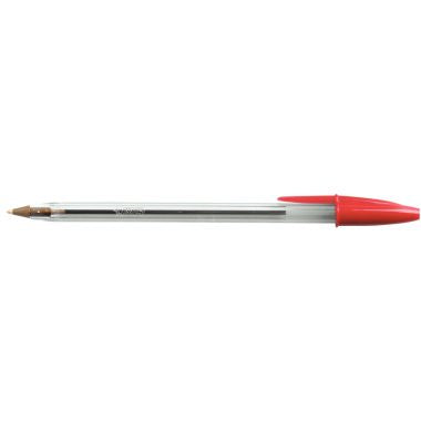 Bic - Stylo bille Bic Cristal pointe moyenne coloris rouge - 847899