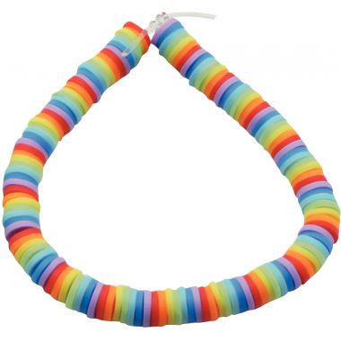 Boite de 5000 perles heishi 24 couleurs assortis