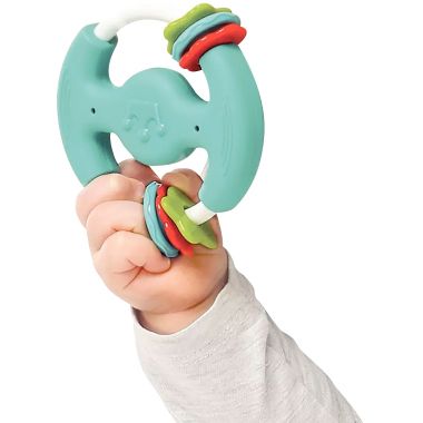 Coffret de 4 hochets assortis