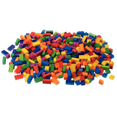 Carton de 100 pièces de construction BIOBUDDI BIG