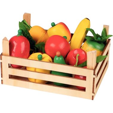 Lot de 3 cagettes vides en bois