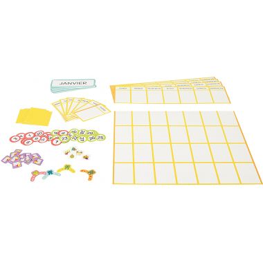 Calendrier magnétique à construire