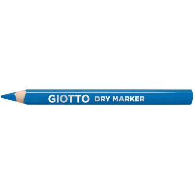 Giotto - Etui de 12 crayons Dry Marker bleu - F258401