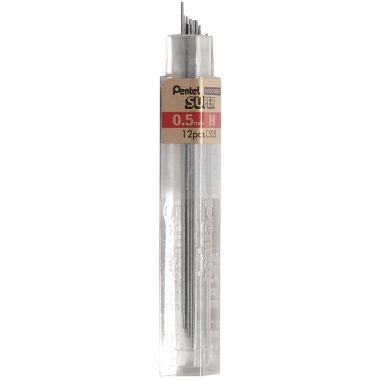Étui de 12 mines Hi-Polymer 0,5 mm H