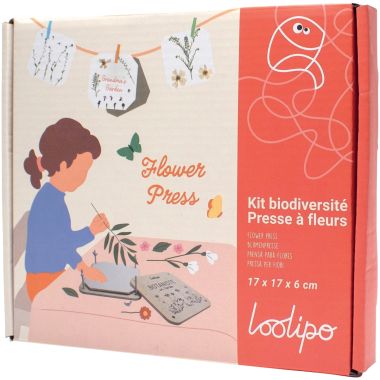 Presse à fleurs et feuilles en bois