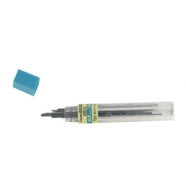 Étui de 12 mines Hi-Polymer 0,7 mm 2B