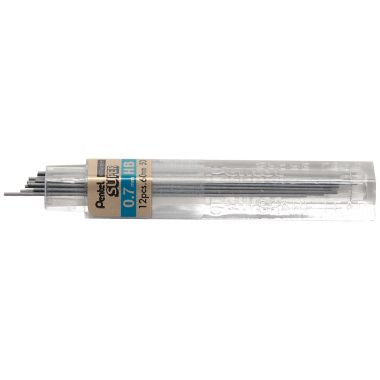 Étui de 12 mines Hi-Polymer 0,7 mm HB