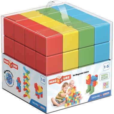 Lot de 64 cubes magnétiques MAGICUBE opaques