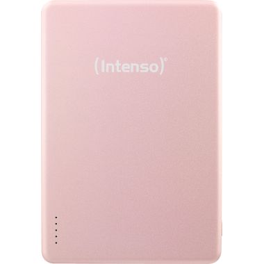 Batterie de secours magnétique Intenso 5000 mAh rose