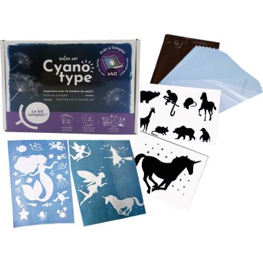kit pack atelier cyanotype