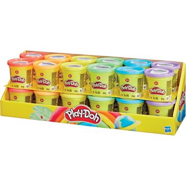 Classpack de 24 pots 85grammes playdoh
