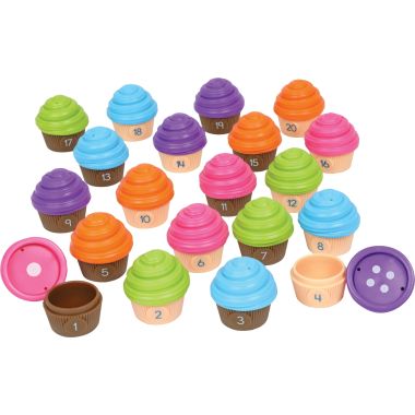 Baril mini cupcakes de 1 à 20