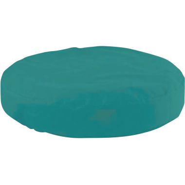 Coussin diamètre 40x10cm bleu canard
