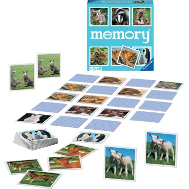 Ravensburger - Mémory bébé animaux - 00020879