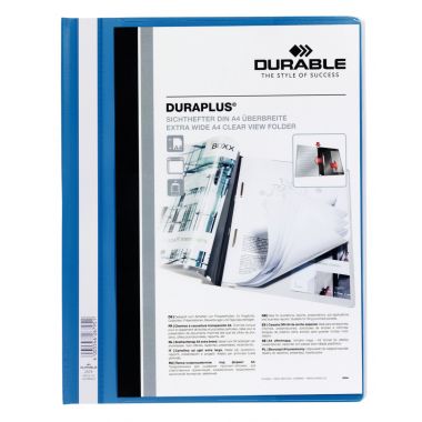 Chemise DURAPLUS personnalisable transparent/bleu